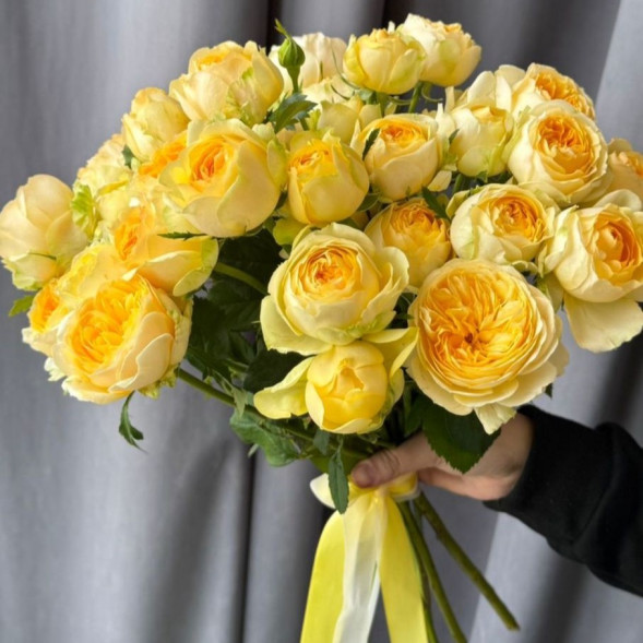 Букет 7 желтых роз в Форосе