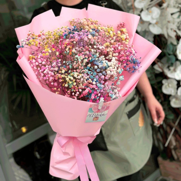 Букет Радужная гипсофила в Форосе