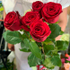 5 красных роз в Форосе
