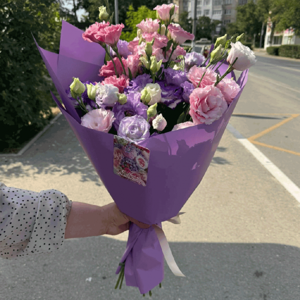 Букет 7 эустом в Форосе