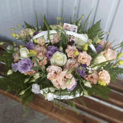 Композиция в корзине &quot;Симфония&quot;