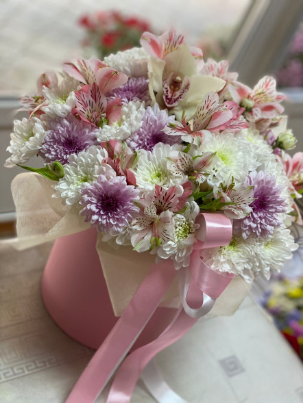 Цветы в коробке &quot;Солнечное утро&quot; в Форосе