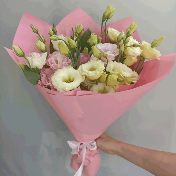 Букет 7 нежных эустом в Форосе