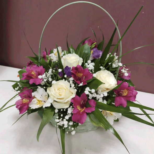 Композиция в корзине &quot;Невероятная&quot; в Форосе